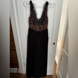 Kendall & Kylie Black Lace Jumpsuit Size XS